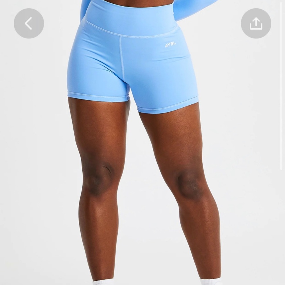 AYBL Core Shorts Placid Blue